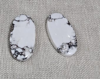 Oval shaped WILDHORSE  stone,  un backed cabochons