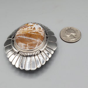 Sterling Silver Buckle by Navajo artist John Nelson