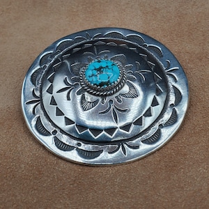 Sterling Silver Navajo crafted Pin/Pendant