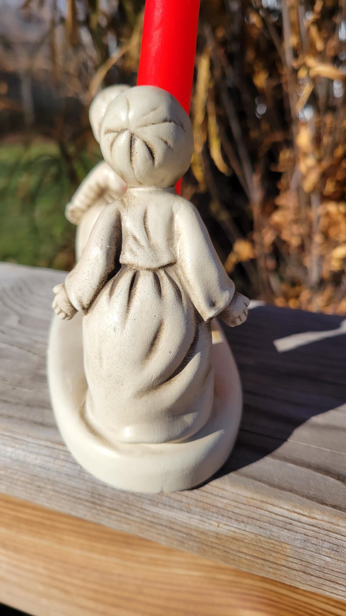 Vintage Wolin Japan Angel Candle Holder Etsy