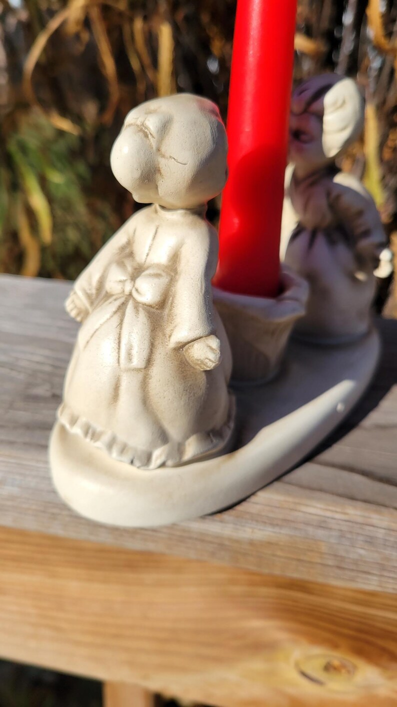 Vintage Wolin Japan Angel Candle Holder Etsy