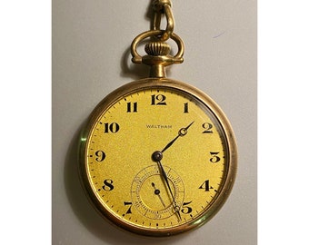 1907 Waltham Picket Watch