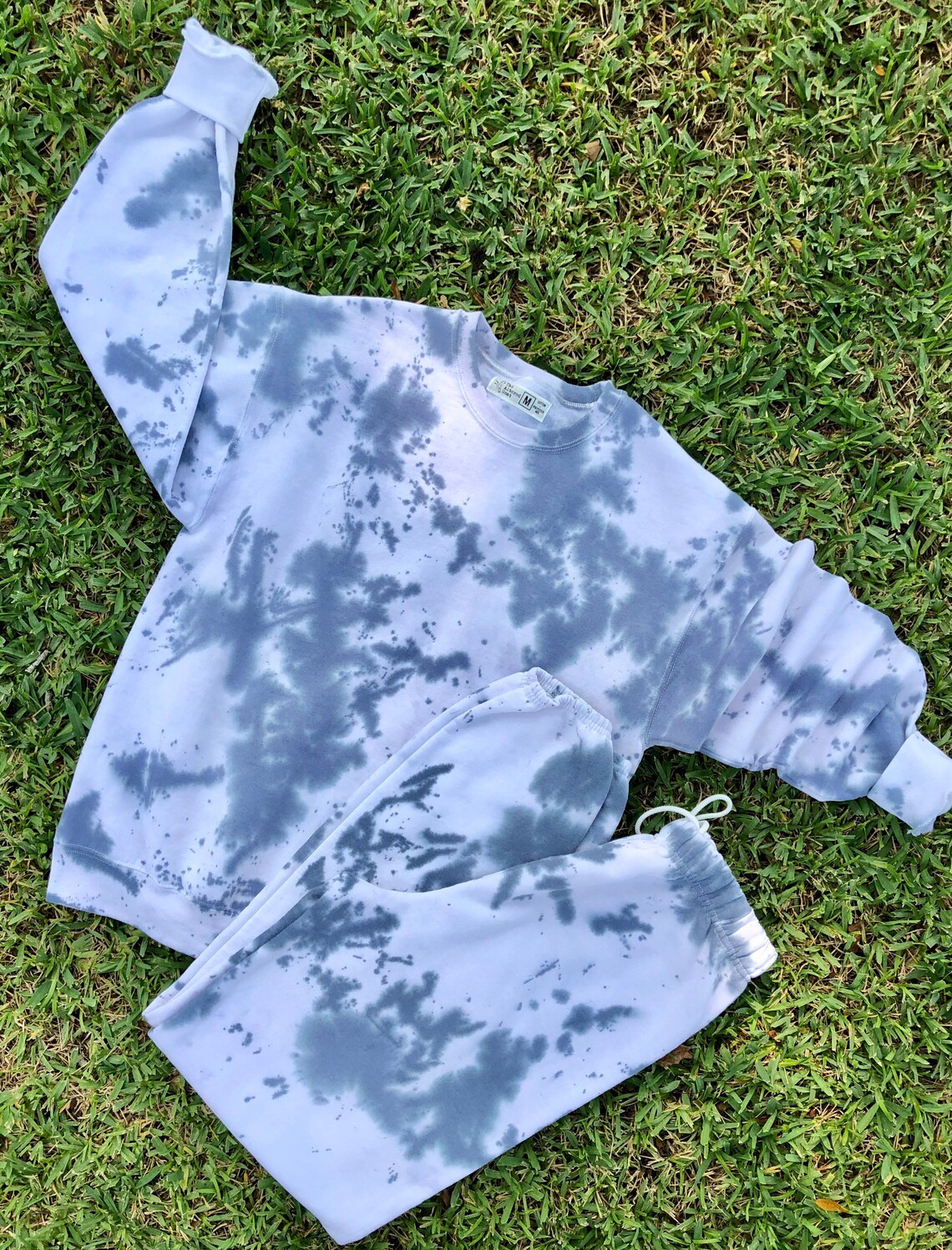 Tiedye Jogger Set / Jogger Sweatsuit / WINTER FOG Etsy