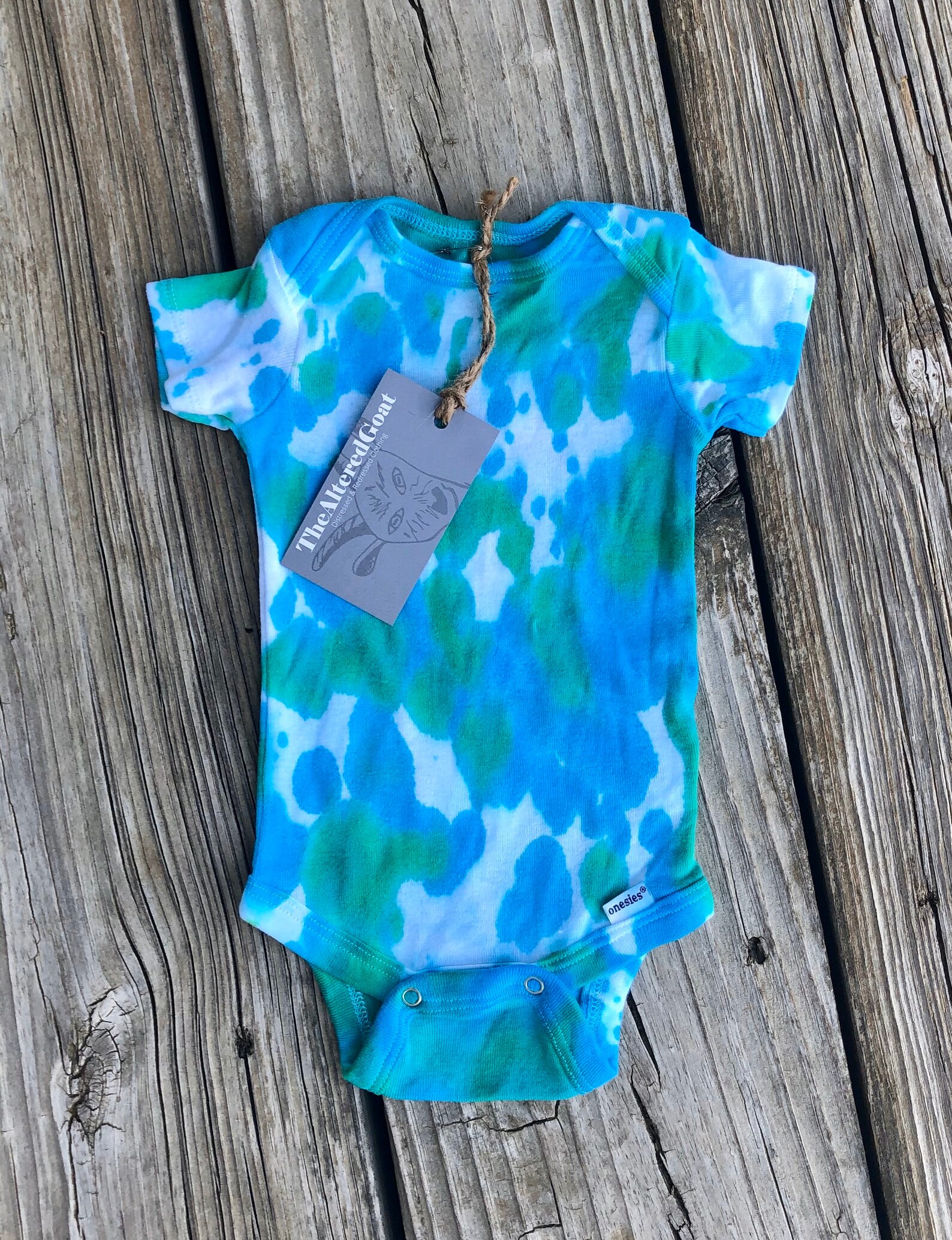 Tiedye Baby Onesie / Tiedye Bodysuit / Infant Tie Dye Onesie Etsy