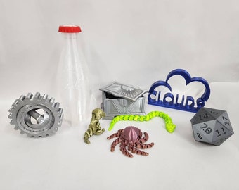 Affordable 3D Printing Service - Cosplay, prototyping, thingiverse