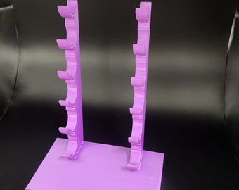 Horizontal Pen Stand/Pen Cradle - Holds 6 Large diameter pens (25mm openings)