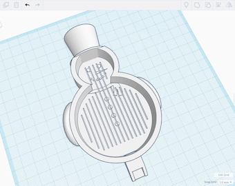 Snowman Diamond Painting Trays