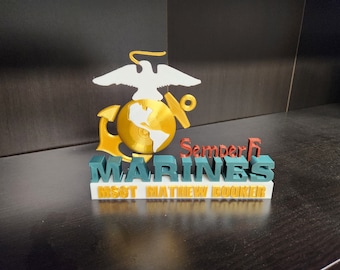 Personalized Marines Award