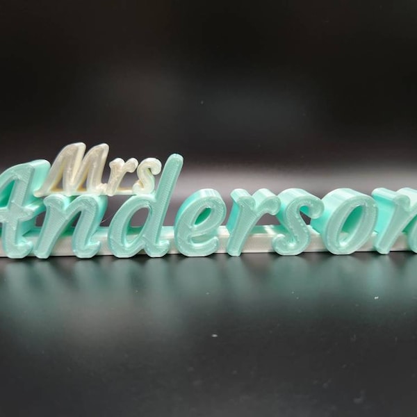 Name Plate Font Etsy