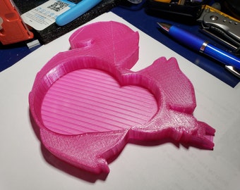 Squirrel Shaped Diamond Painting Tray