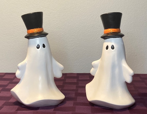 Ghost with top hat sale