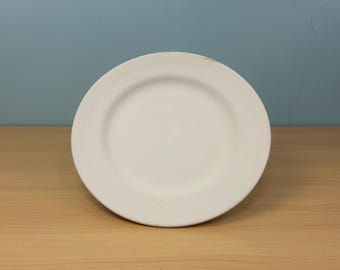 Tuscany Rim Dinner Plate 11.25” Unpainted Ceramic Bisque Ready To Paint