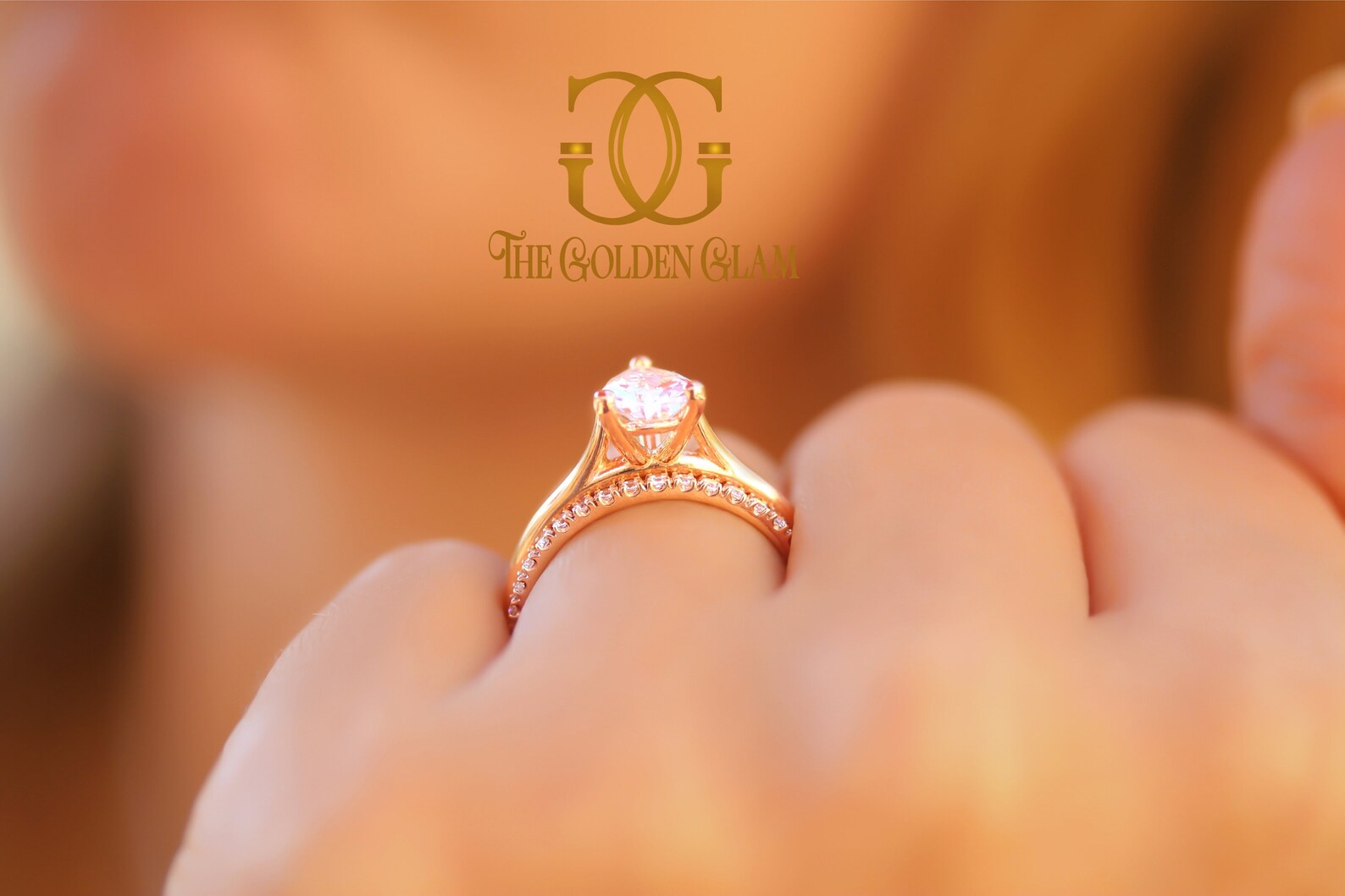 Pear Shaped Engagement Ring Set Solitaire Engagement Ring Etsy