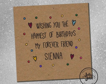 happy birthday card ideas for best friend