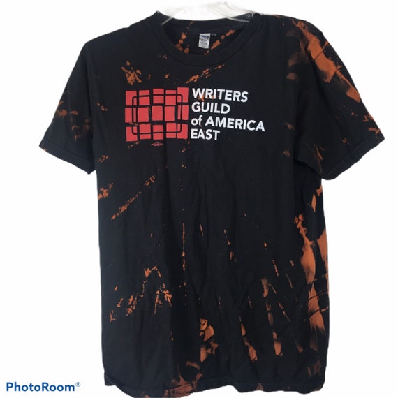 Vintage Writers Guild of America tie dye Tee-mediu