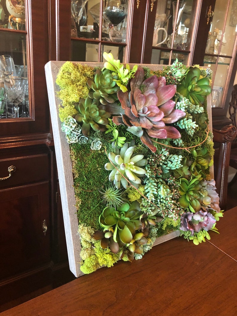Succulent Arrangement. Floral Arrangement. Succulent Wall | Etsy