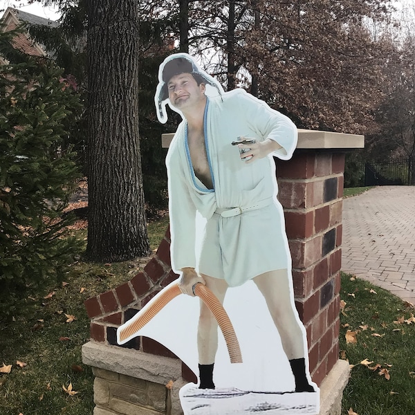 Cousin Eddie Christmas Vacation Yard Sign almost 5 Ft tall