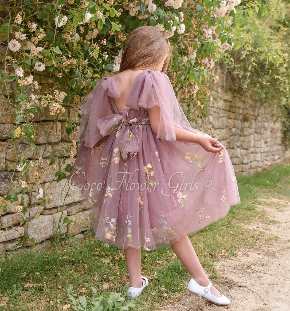 mauve junior bridesmaid dresses Vintage Mauve Junior Bridesmaid Dresses