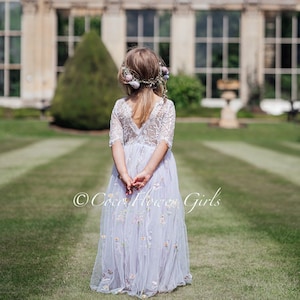 princess polly baby blue dress Nox Anabel G1663 Size 6 Lilac Long Sequin Beaded Sheer Prom Dress Slit –  Glass Slipper Formals main image 1