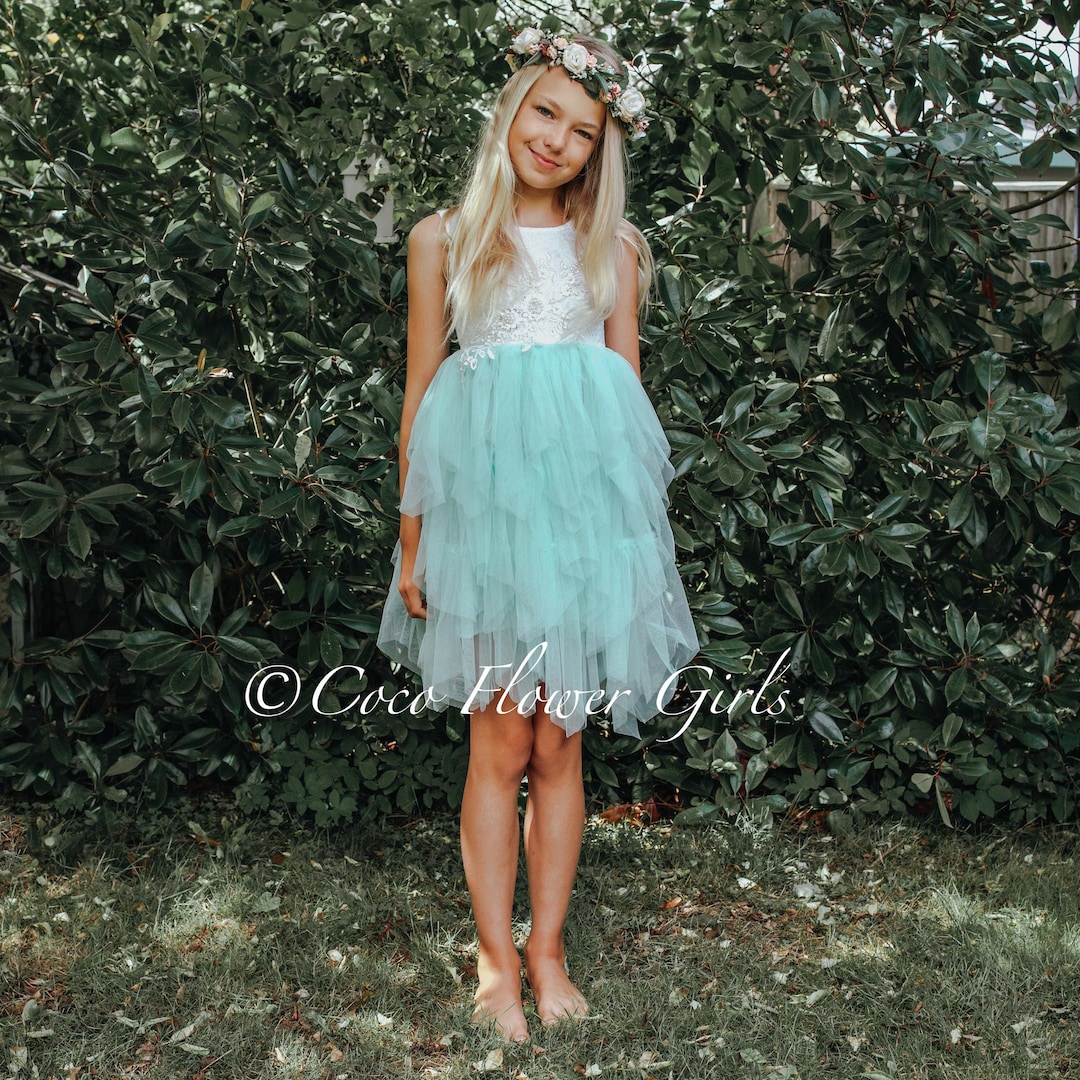 Beautiful Best Seller Flower Girl Beach Wedding Dress Etsy