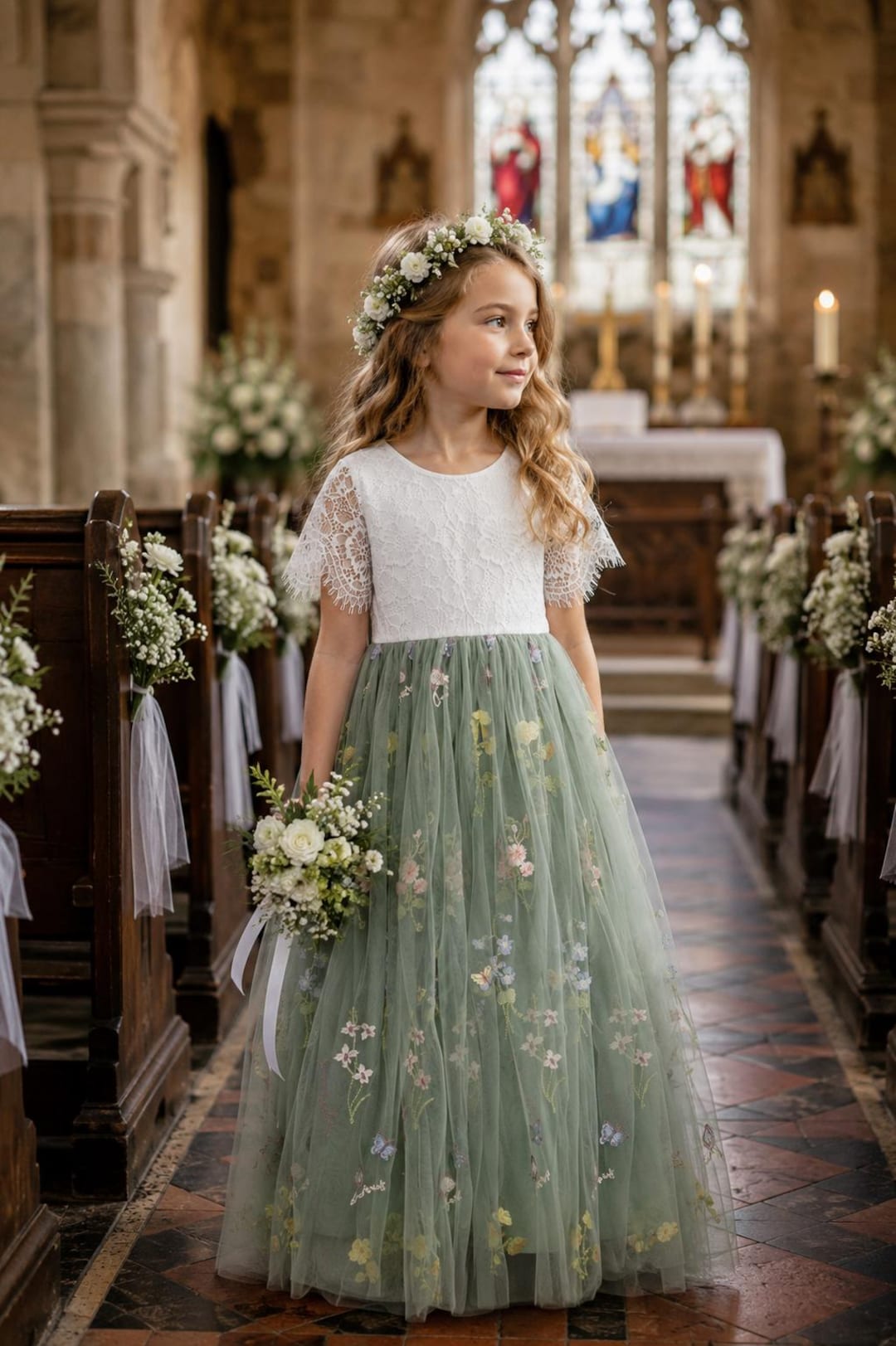 embroidered tulle dress BABARONI Daffodil Prom Dresses A-line Sweetheart Spaghetti Straps Floral Ruched, Daffodil / US0 and stunning floral embroidery with a sweep train Floral Applique Sweetheart Tulle Long
