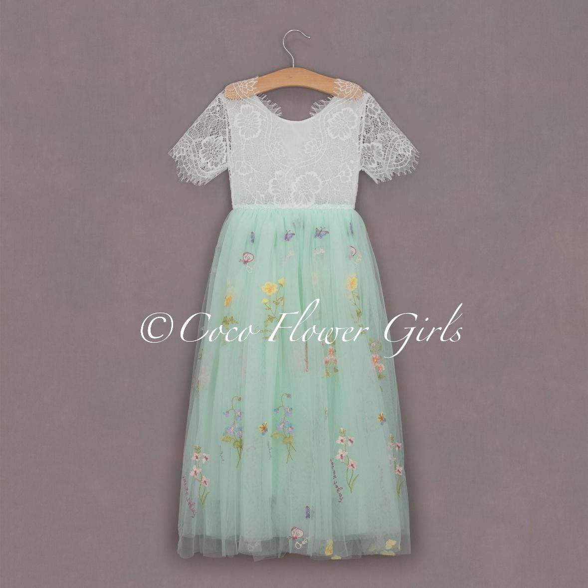 junior bridesmaid dresses mint green Mint Blue Chiffon Long Sweetheart Beaded A-line Prom Dress , Cute Juni –  Cutedressy main image 1