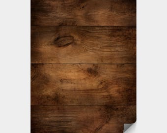 Warm Oak Vinyl Backdrop for Product Photography, Food Styling & Content