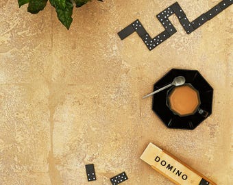 Taiyo Gold Vinyl Backdrop for Product Photography, Food Styling & Content