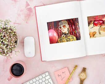 Cirrus Blush Vinyl Backdrop for Product Photography, Food Styling & Content