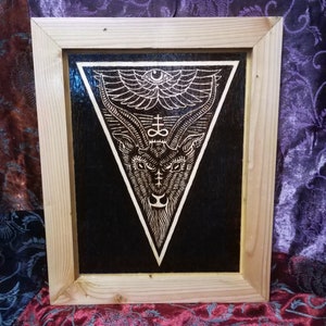 Baphomet and the Winged Eye