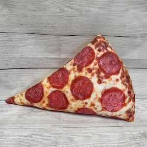 Pizza Slice Shaped Novelty Food Pillow Kids Teen Home Decor