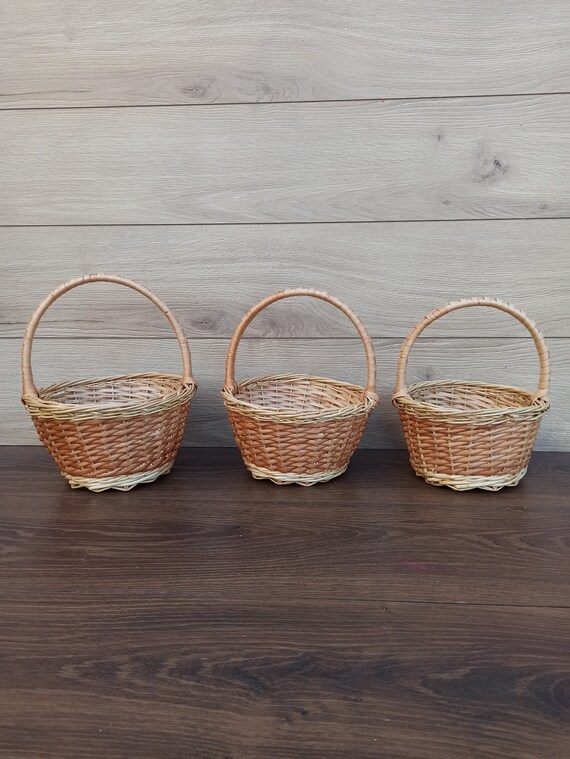 childrens wicker basket