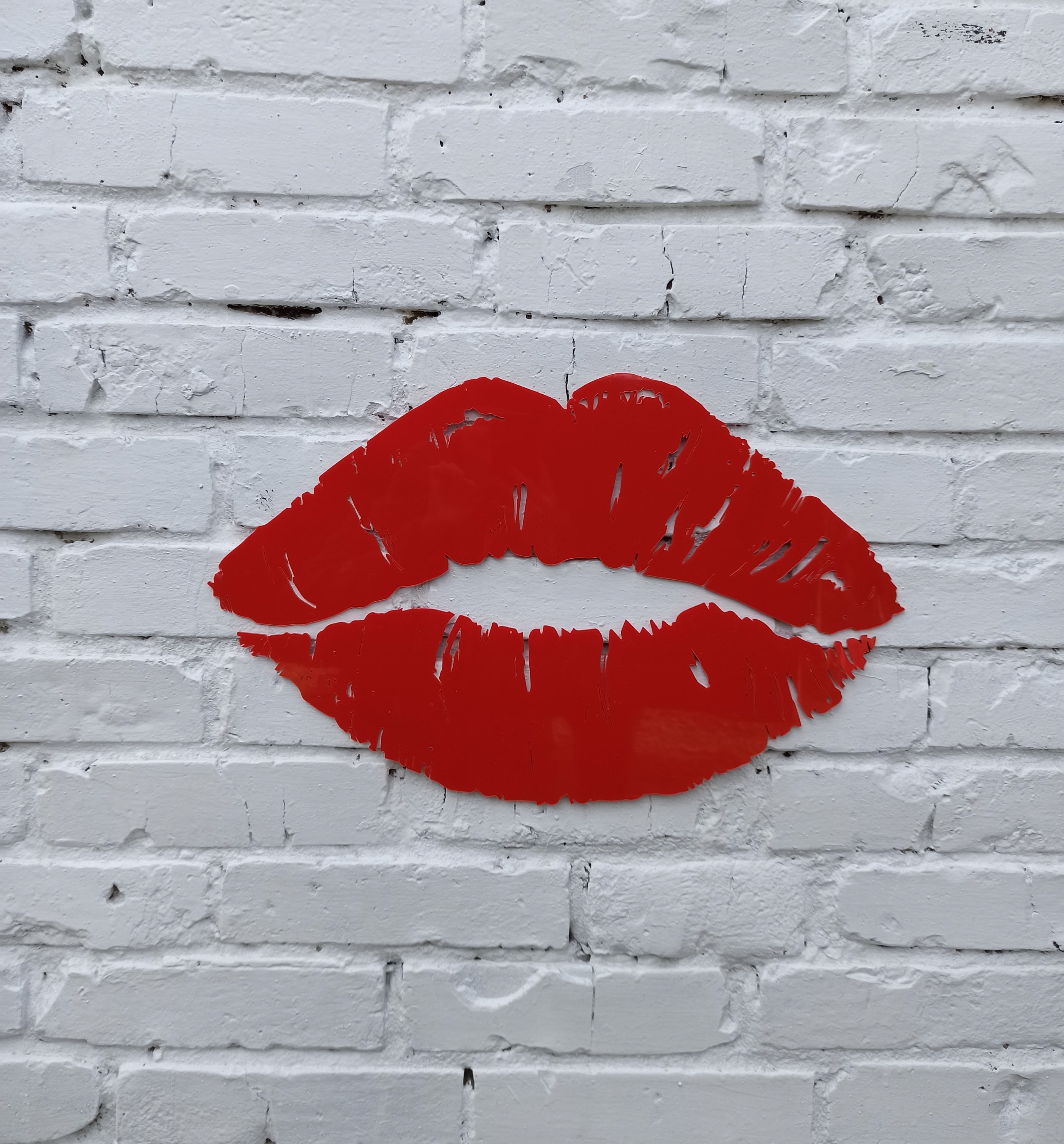 Lips Wall Art Lips Wall Hanging Wall Lips Beauty Salon Etsy UK