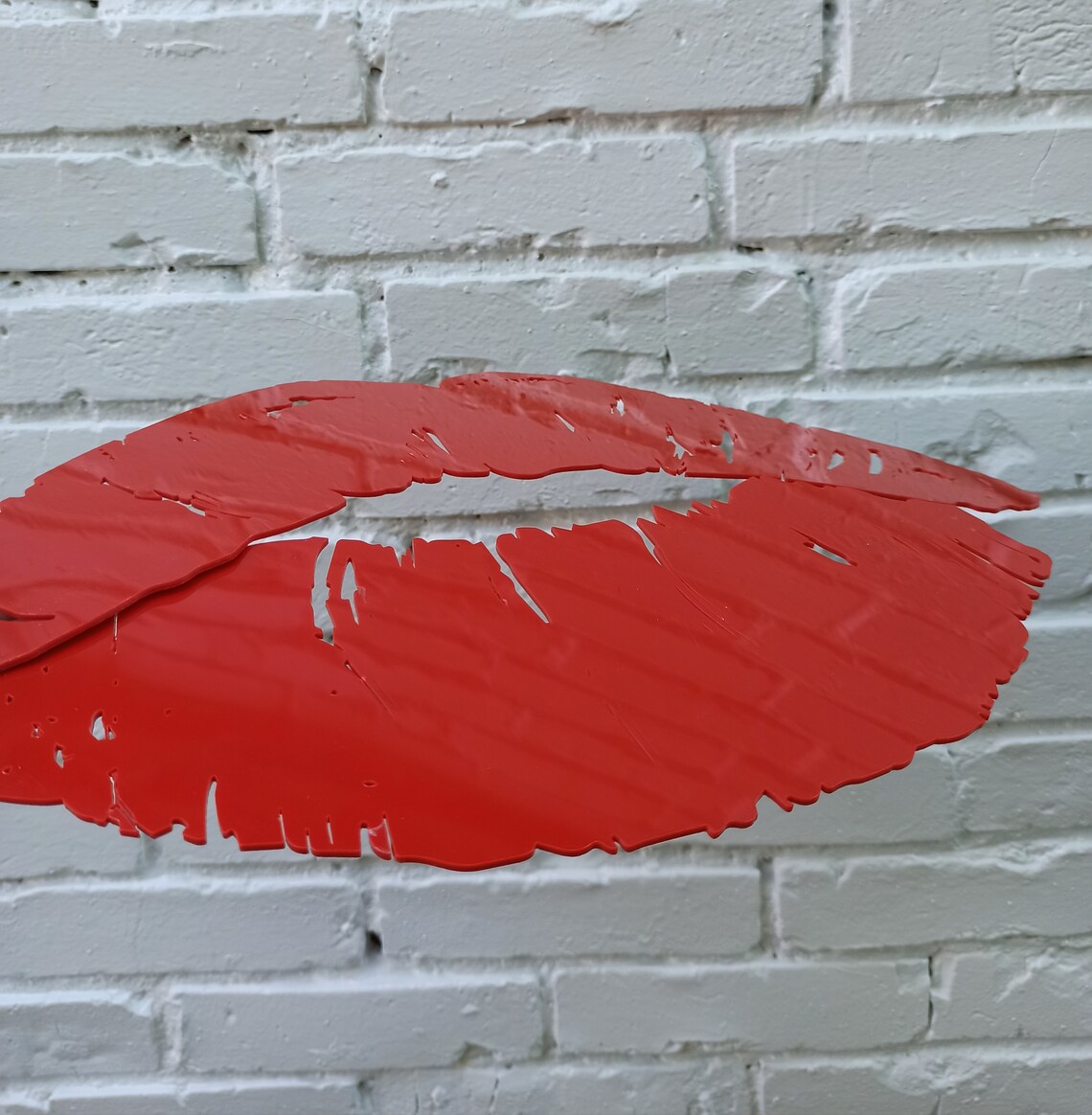 Lips Wall Art Lips Wall Hanging Wall Lips Beauty salon Etsy