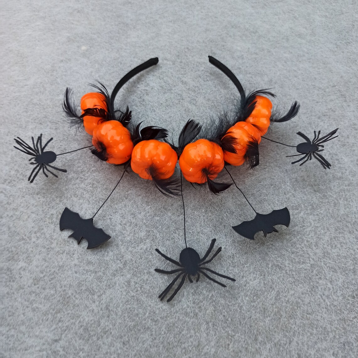Halloween pumpkin headband baby headband toddler headband Etsy