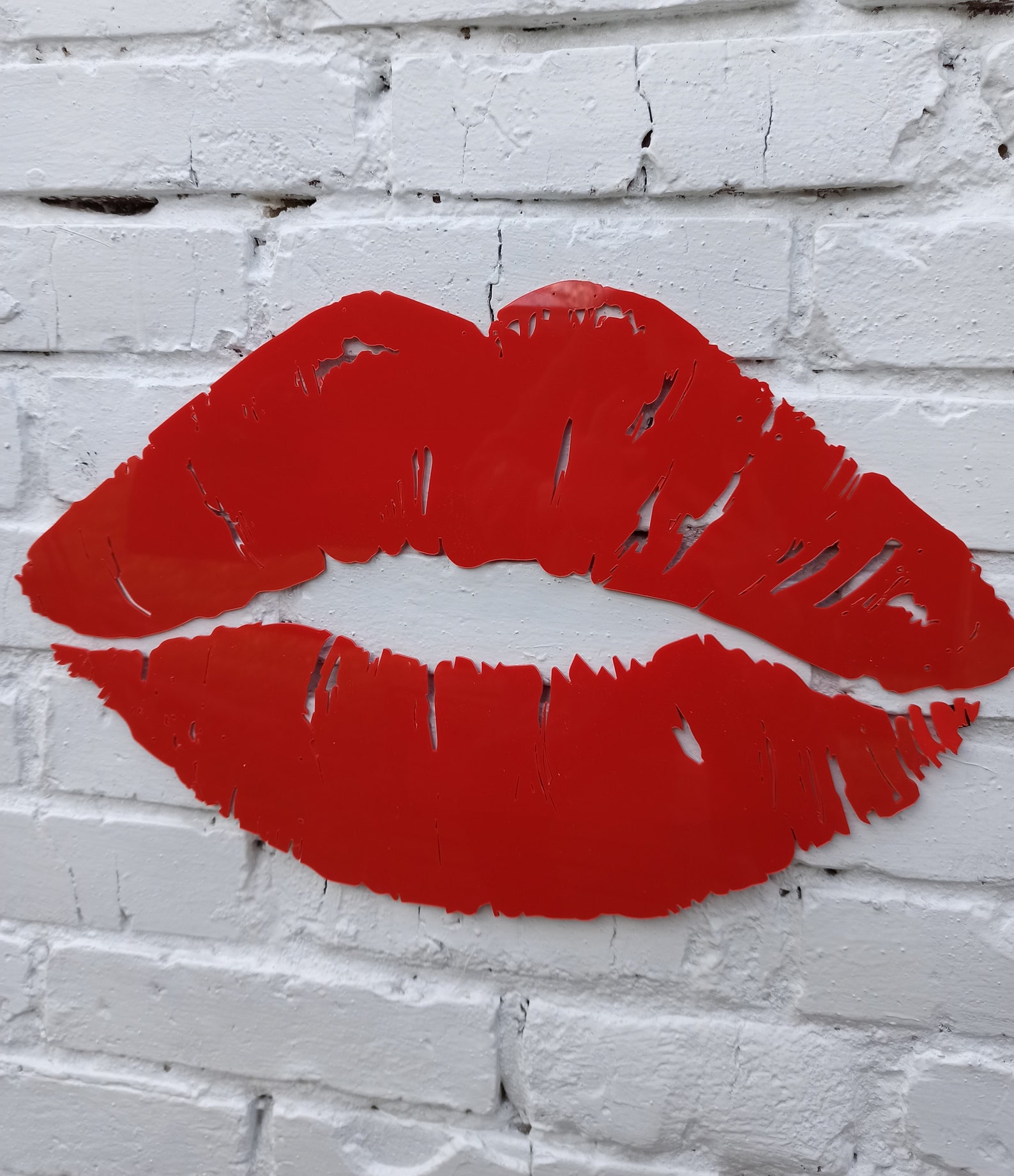 Lips Wall Art Lips Wall Hanging Wall Lips Beauty Salon Etsy