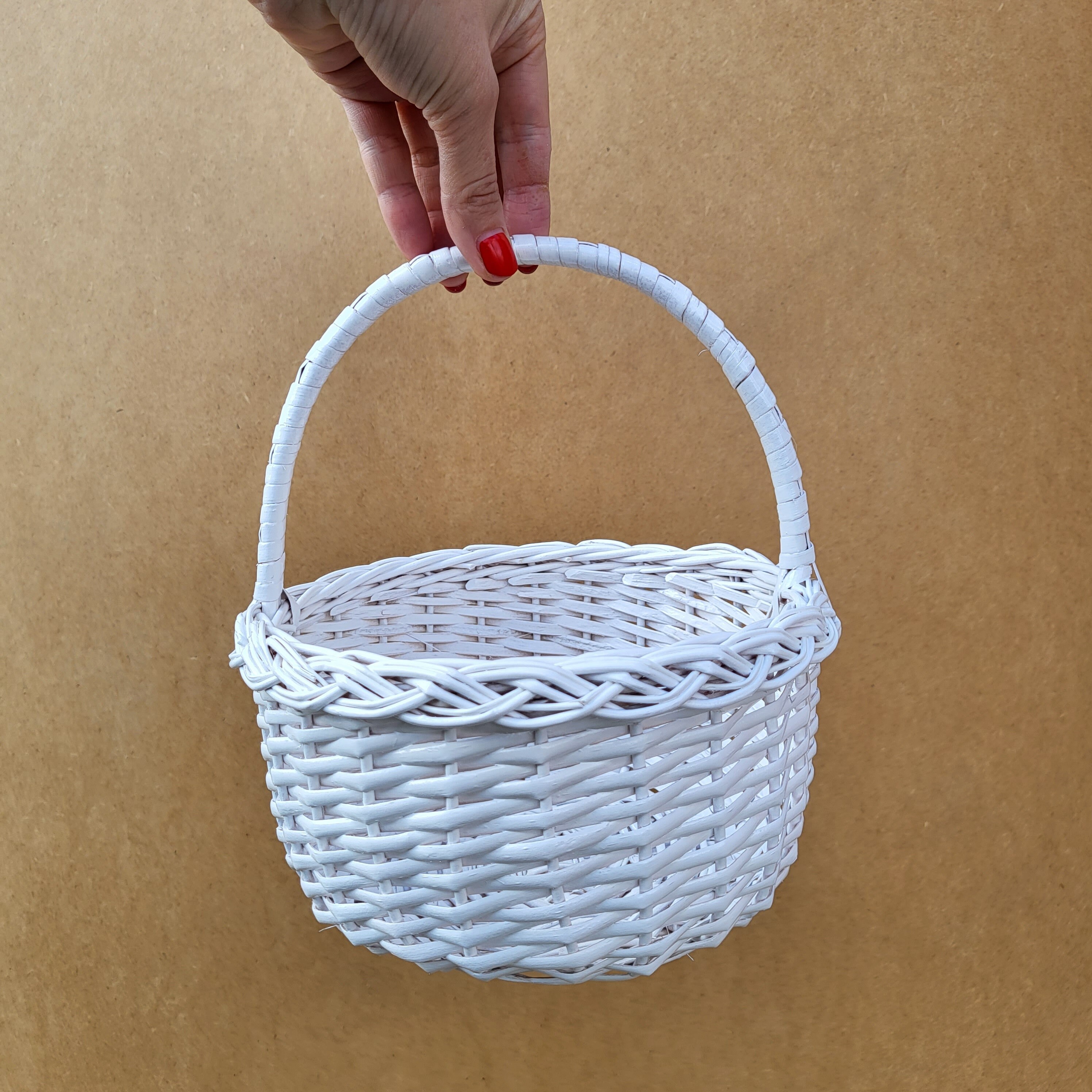 Small Childs Wicker Basket With Handle - The Basket Company