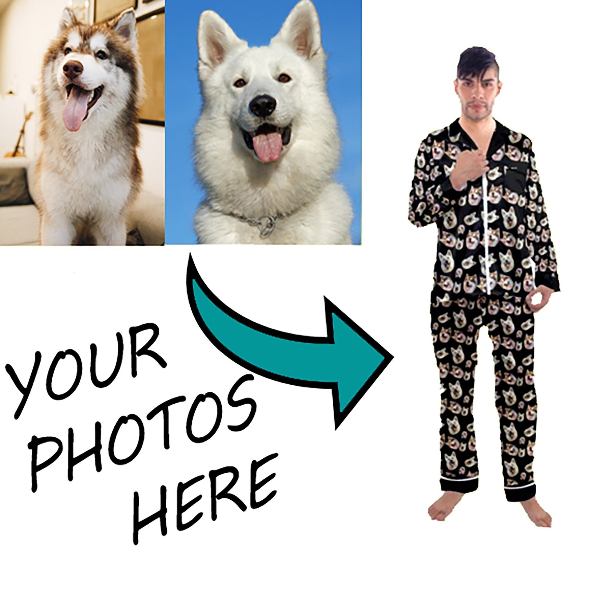 custom face pajamas