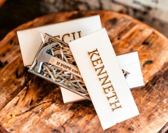 Personalized Engraved Hammer & Wooden Keepsake Box - Gift for Men