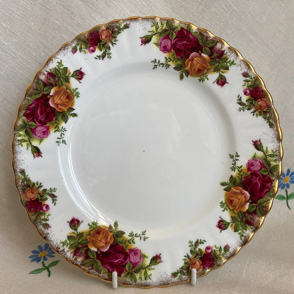Royal Albert Old Country Roses salad plates