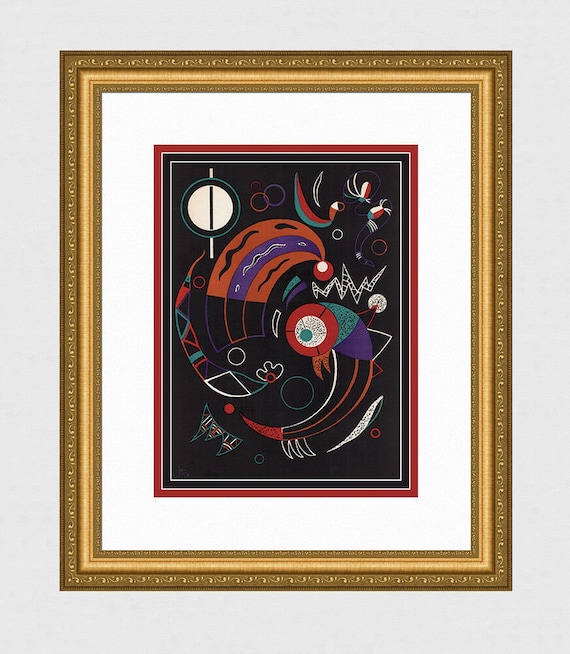 Wassily KANDINSKY Original 1938 Color Lithograph