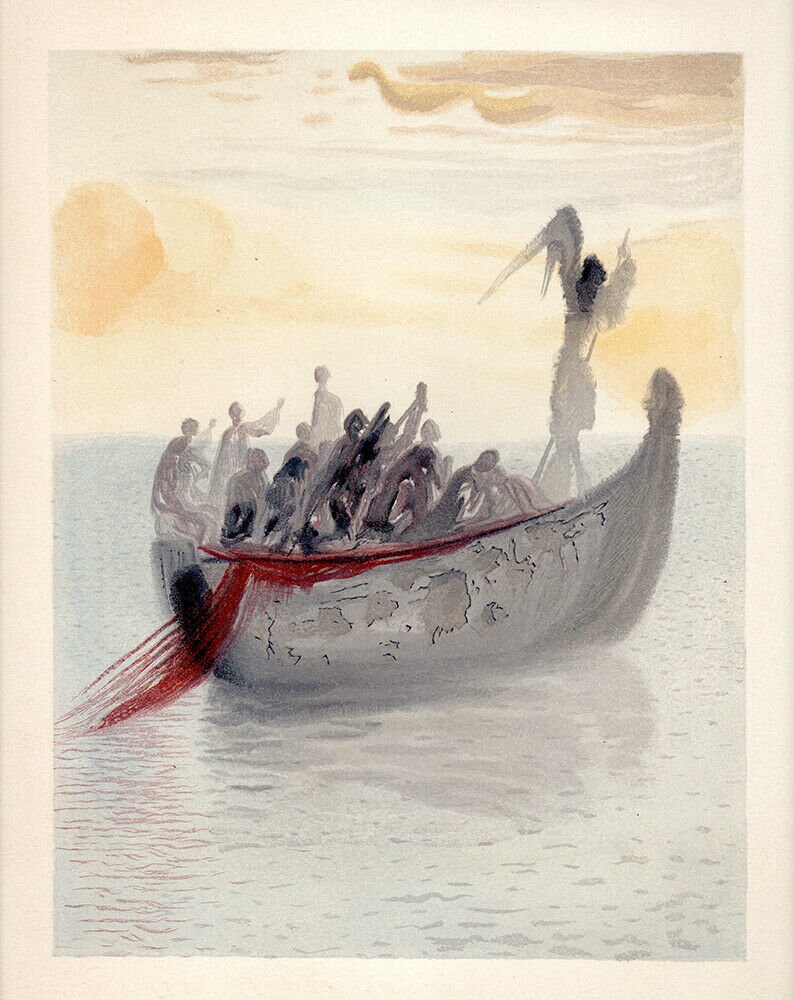 Extraordinary Salvador DALI Original 1960 Divine Comedy Extraordinary Salvador DALI Original 1960 Divine Comedy