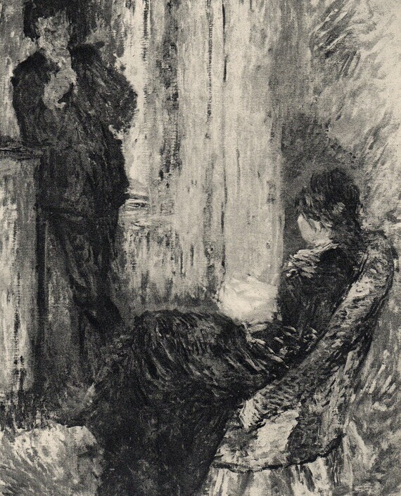 オリジナル銅版画【オーギュスト・ルノワール】 1919年作フランスアンティーク オリジナル銅版画【オーギュスト・ルノワール】 1919年作フランス