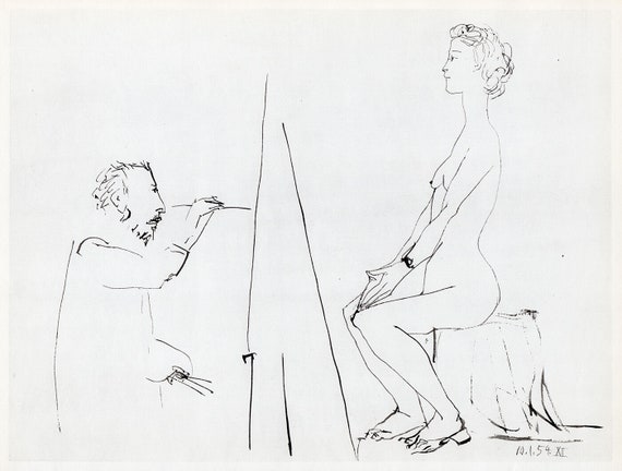 Vintage 1950s Modigliani Vintage 1950s Modigliani