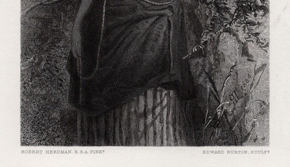 アンティーク19世紀宗教宗教証明書 黒フレーム