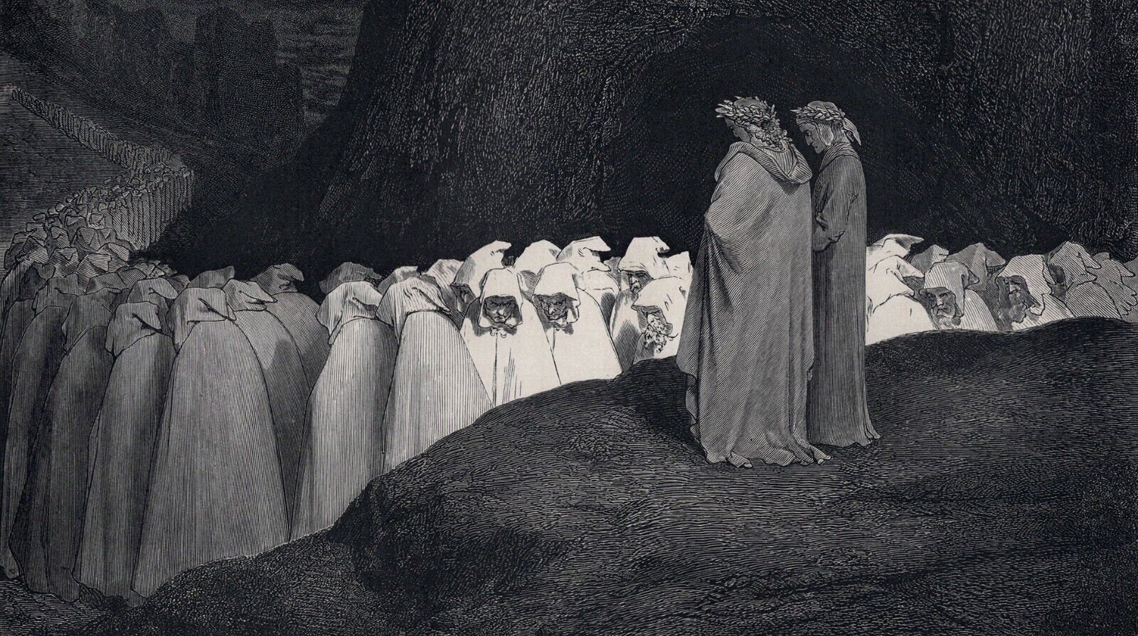 1881年　ギュスターヴ・ドレ⠀ダンテ『神曲』　地獄　アンティーク 未使用