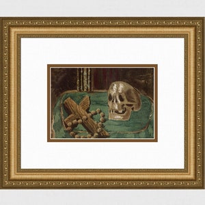 Georges BRAQUE 1956 Impressão colorida vintage "A certeza da morte" Certificado de galeria emoldurado personalizado