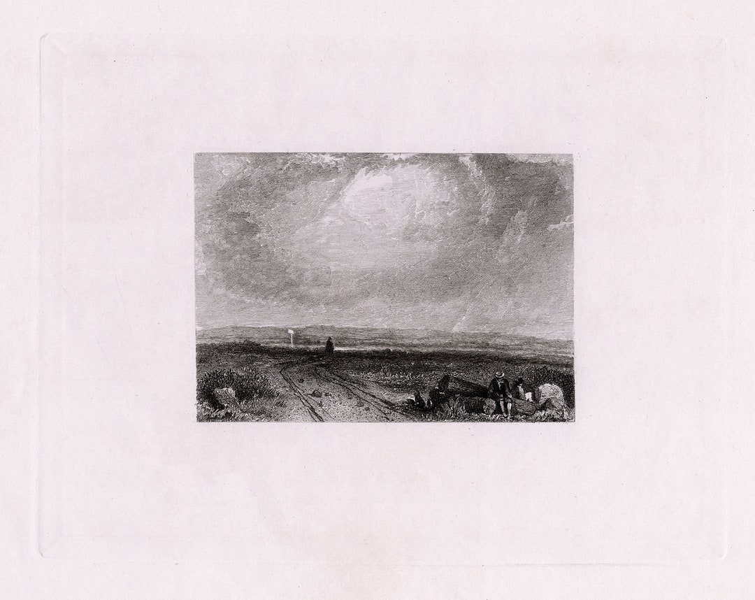 Richard Parkes BONINGTON 1800s Engraving
