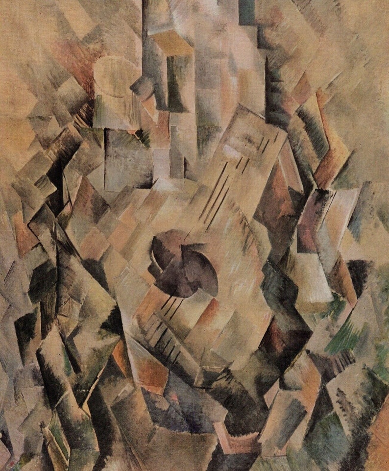 1956 Georges BRAQUE Vintage Color Print 