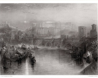 ウィリアム・ターナー,古代ローマ、ゲルマニクスの遺灰を持って上陸するアグリッピナ ウィリアム・ターナー,古代ローマ、ゲルマニクスの遺灰を持って